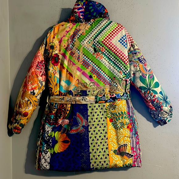 Johnny Was (reversible). Puffy (puff) coat but light weight coat. - Picture 6 of 12